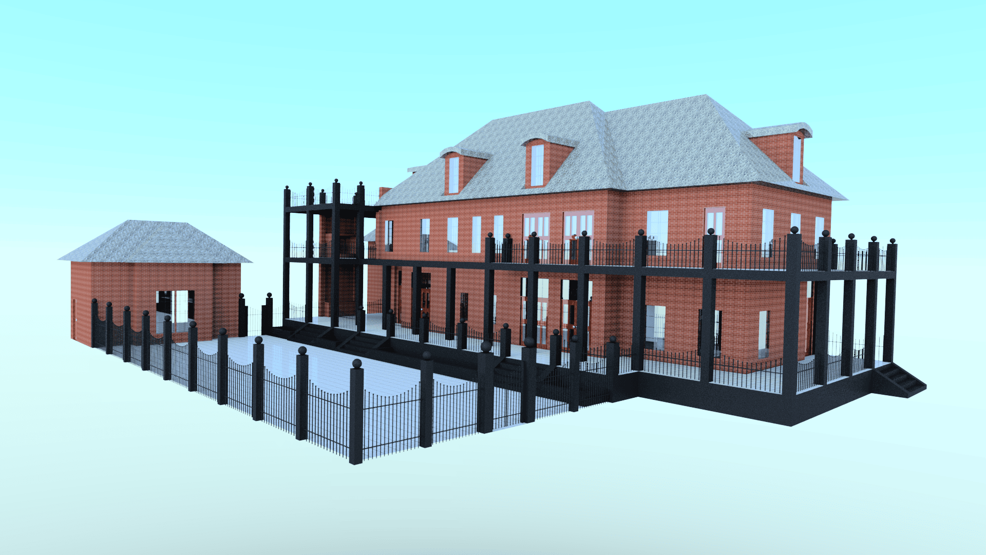 Mansion exterior